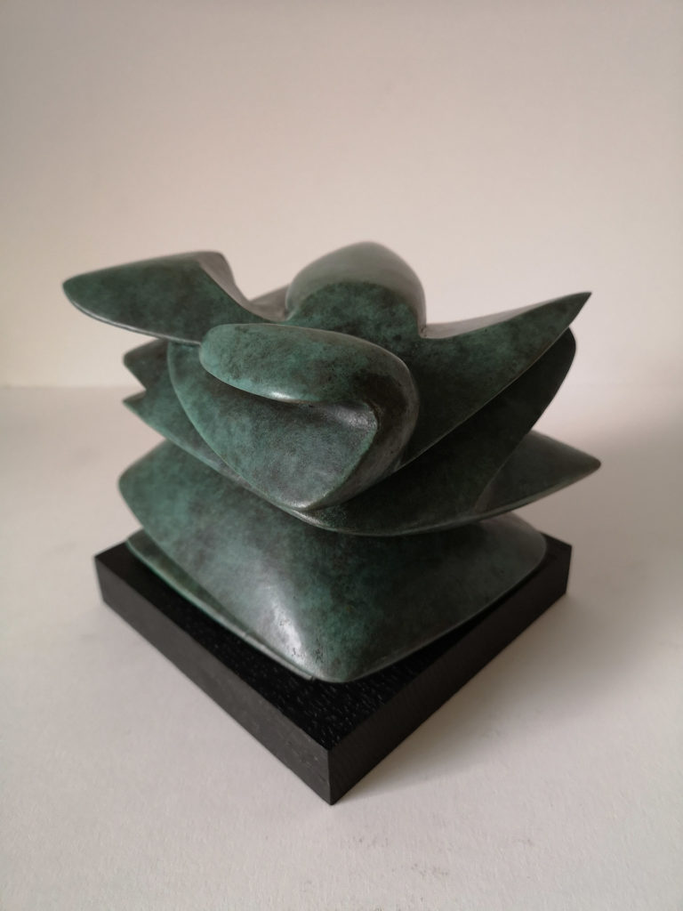 François Lelièvre sculpture - Bronze 2021